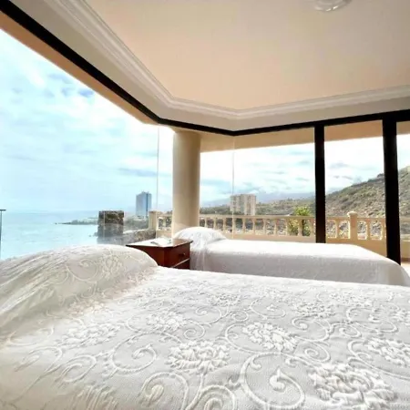 Apartment Three Bedrooms With Sea View,heated Pool In Winter, First Line Of The Atlantic Ocean *