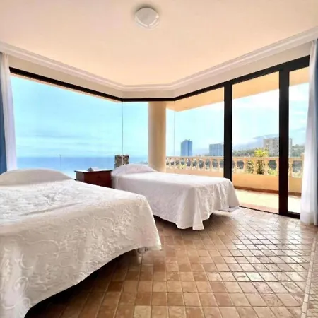 아파트 Three Bedrooms With Sea View,heated Pool In Winter, First Line Of The Atlantic Ocean *